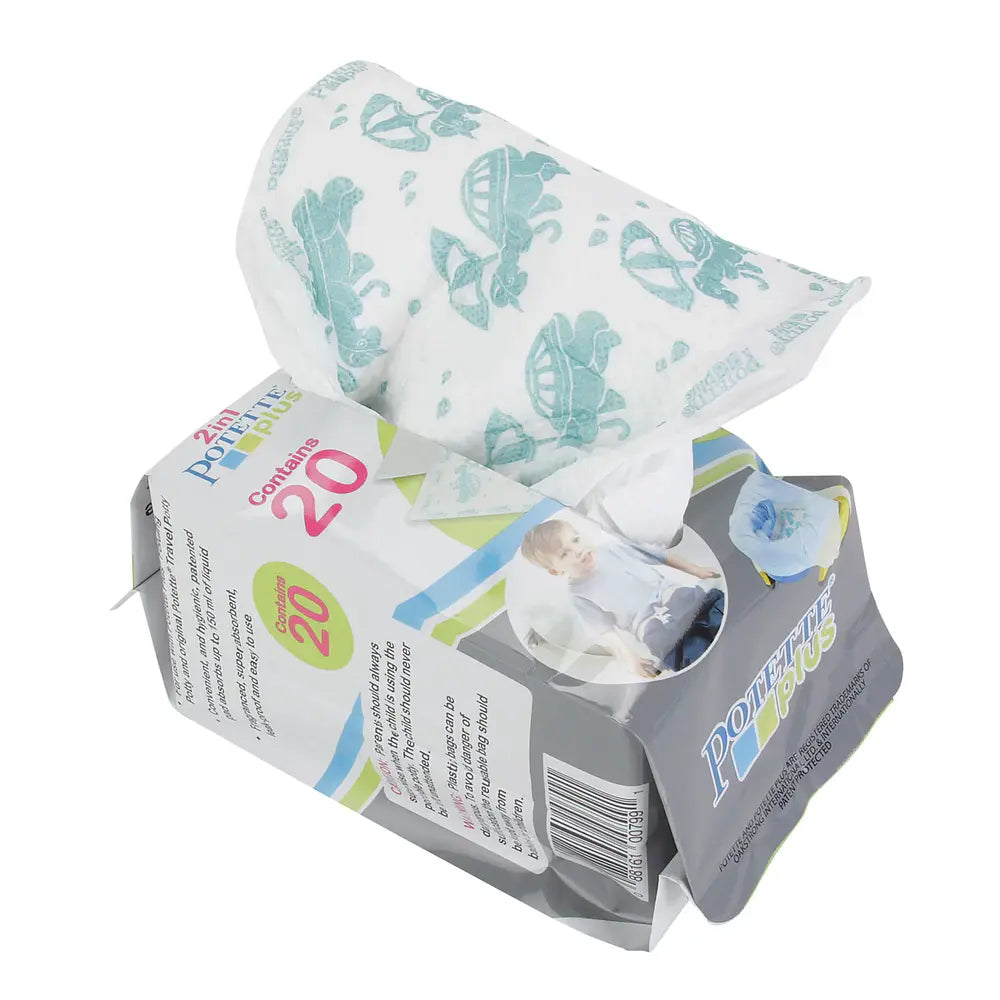 Paquete de Bolsas Biodegradables Potette - 20 Unidades | Potette