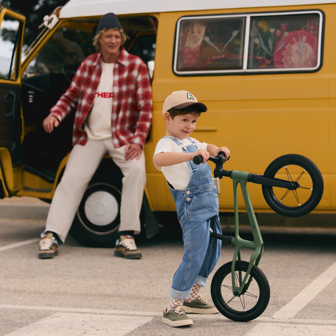 Bicicleta de Equilibrio Eter - Lime | Kinderkraft