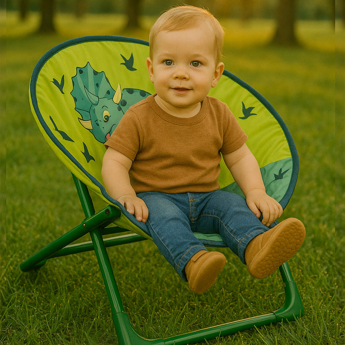 Silla Plegable Fun Seat - Dinosaurio | Bebesit