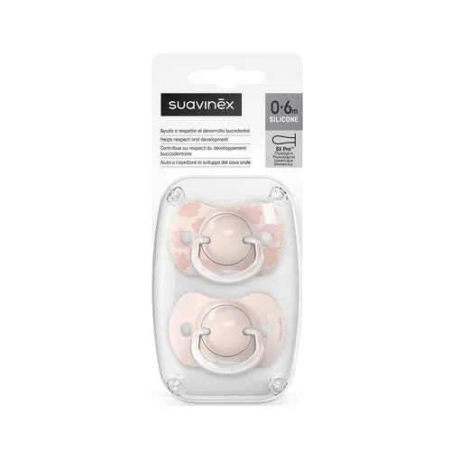 Pack de 2 Chupetes Fisiológicos Dreams - Rosado | Suavinex
