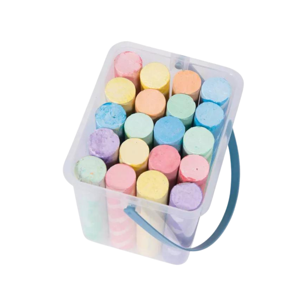 Caja con 20 Tizas para el Suelo | Moulin Roty