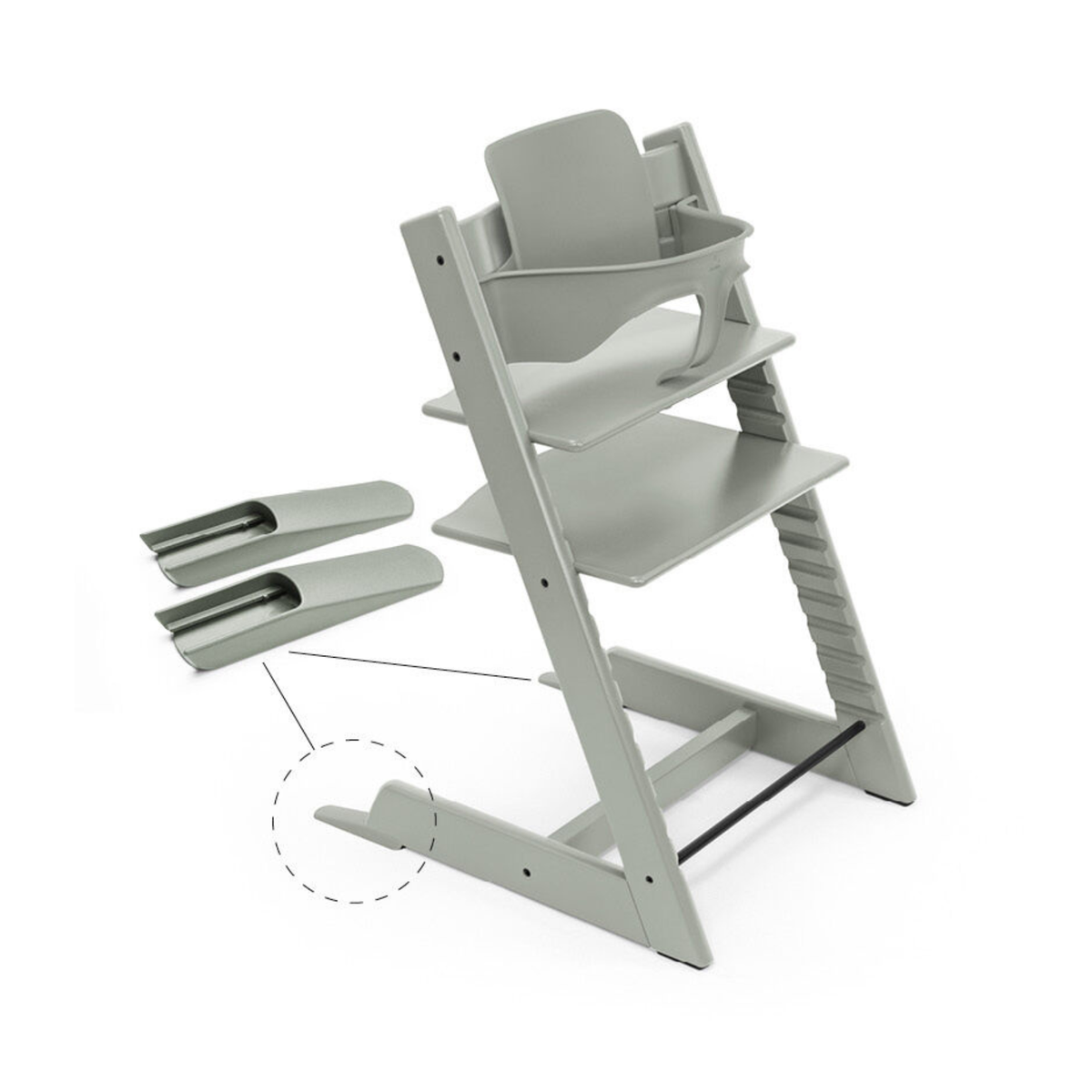 Baby Set² para Silla Tripp Trapp® - Glacier Green | Stokke