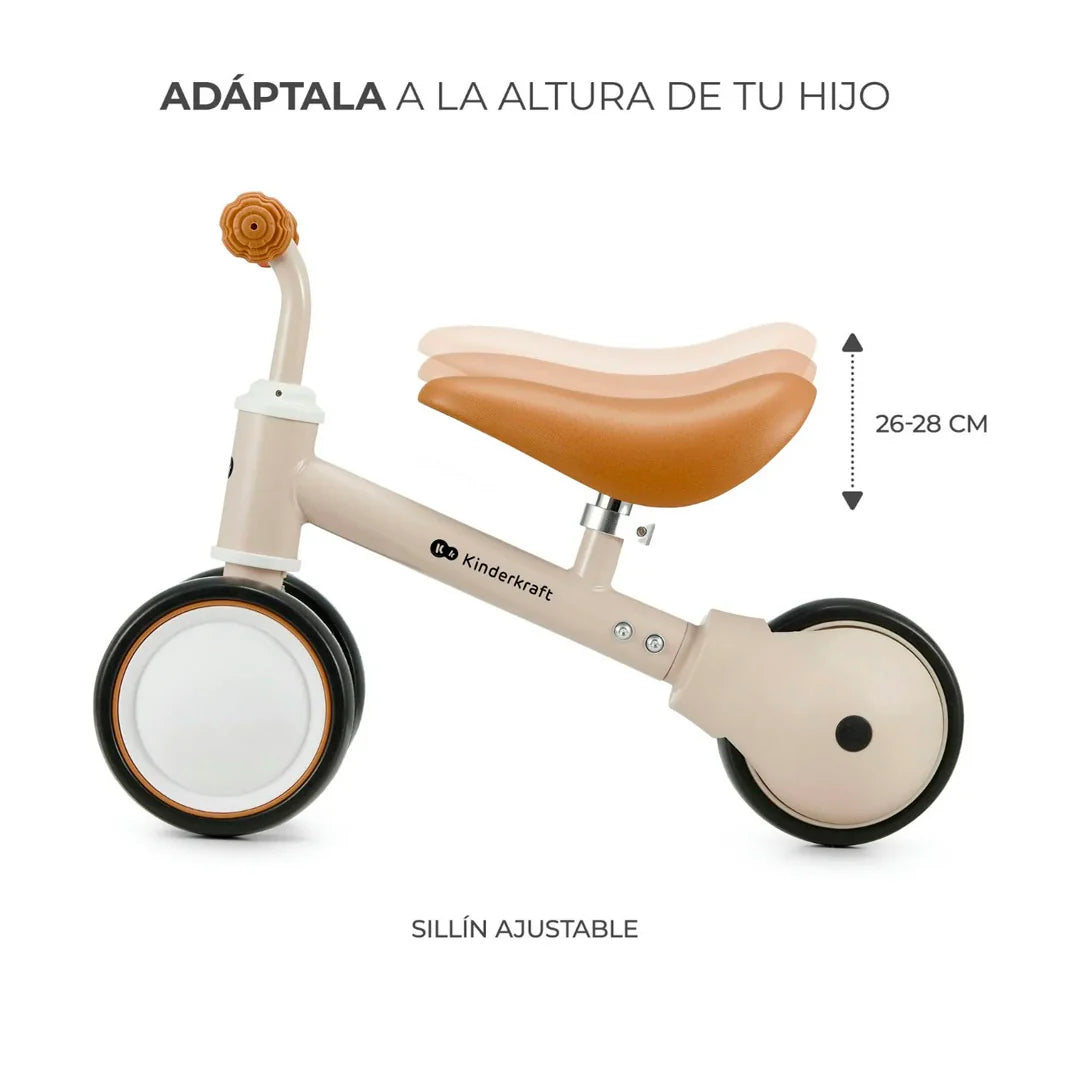 Triciclo Balance Cutie - Light Beige | Kinderkraft