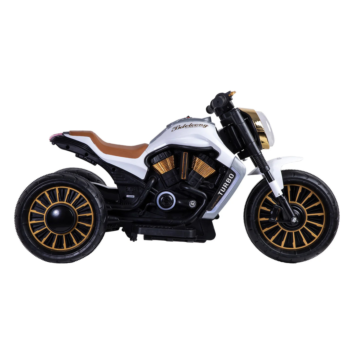 Moto Eléctrica 3 Ruedas SX - Blanco | Bebesit