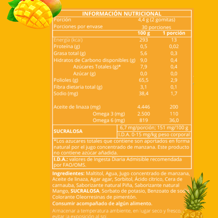 Gomitas Omega 3 y 6 Kids and Toddlers | Oliver