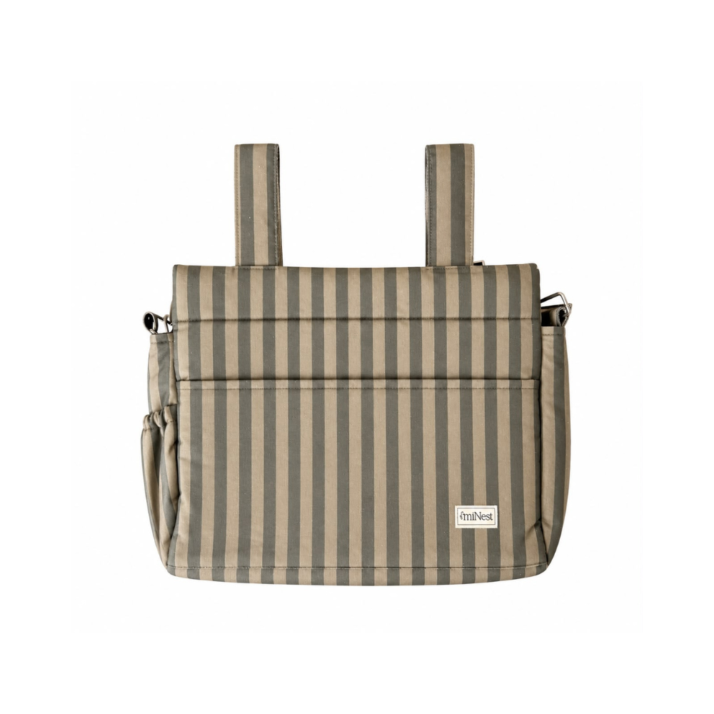 Bolso Clásico - Rayas Verdes| miNest