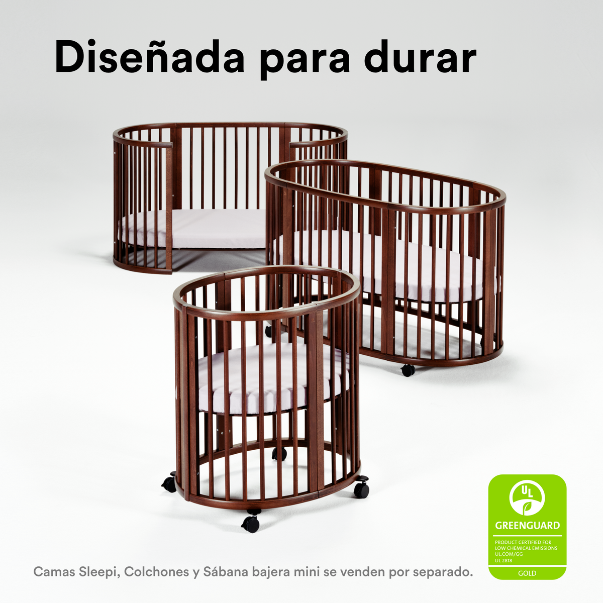 Sábana Bajera para Cuna Sleepi™ Mini - Blanca | Stokke
