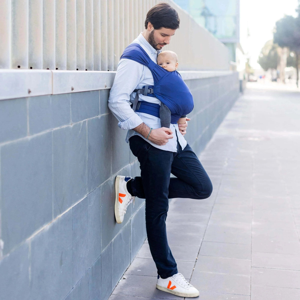 Portabebé Ergonómico - Boba Bliss - Navy Blue | Boba