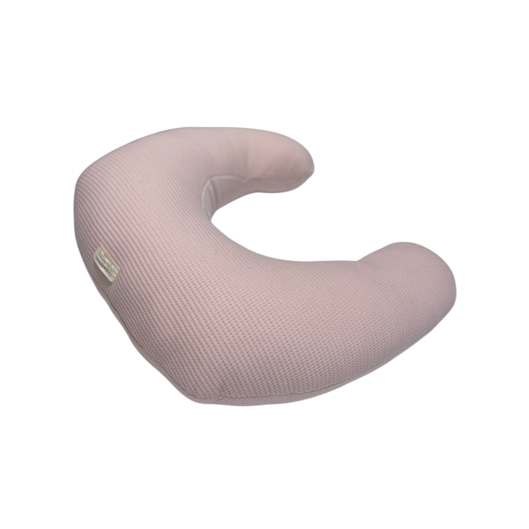 Cojín de Lactancia y Juego - Rosa Waffle | Baby Mattress
