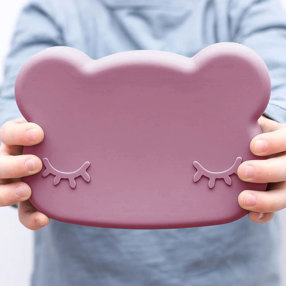 Caja para Snack Oso - Rosa Viejo | We Might Be Tiny