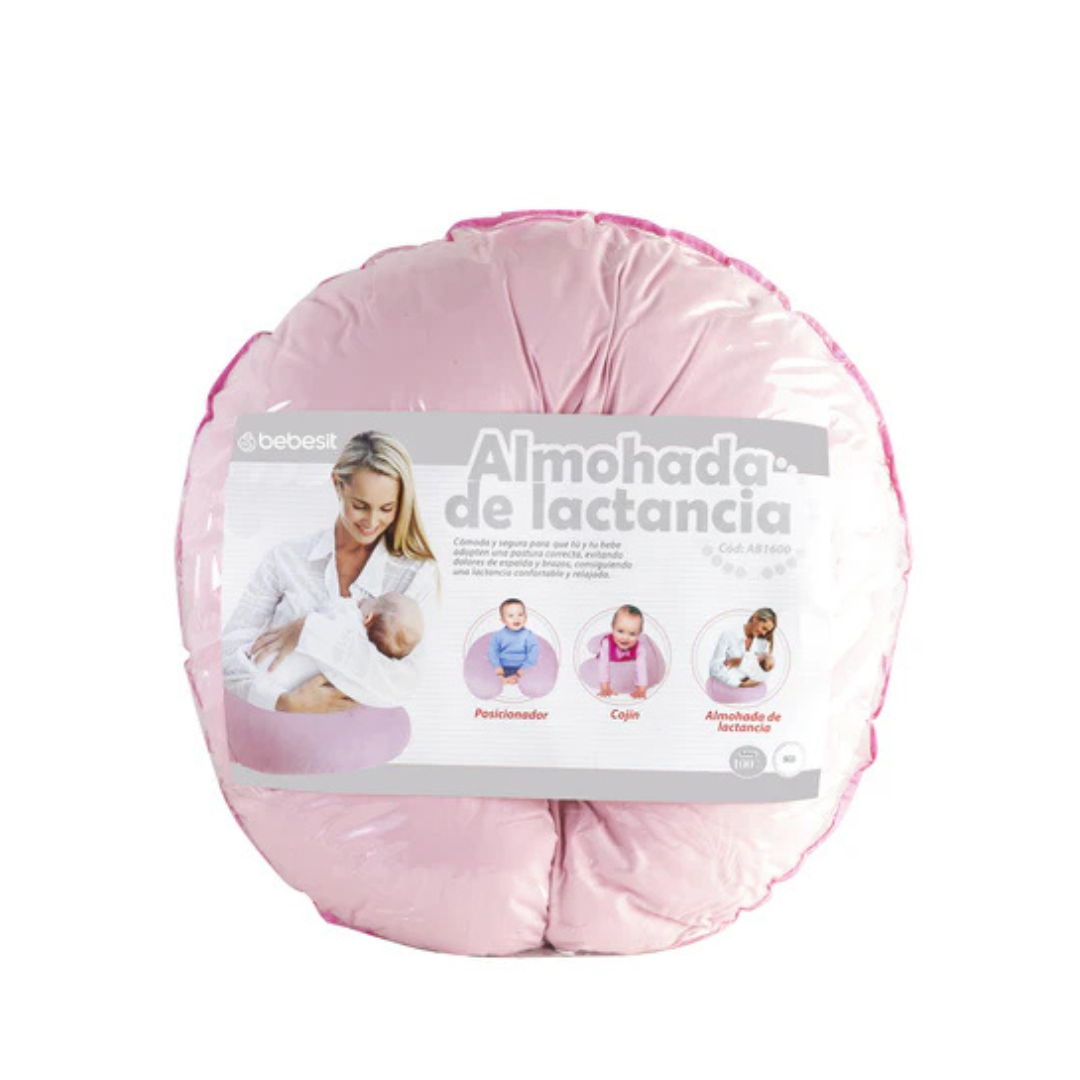 Cojín de Lactancia - Rosa | Bebesit