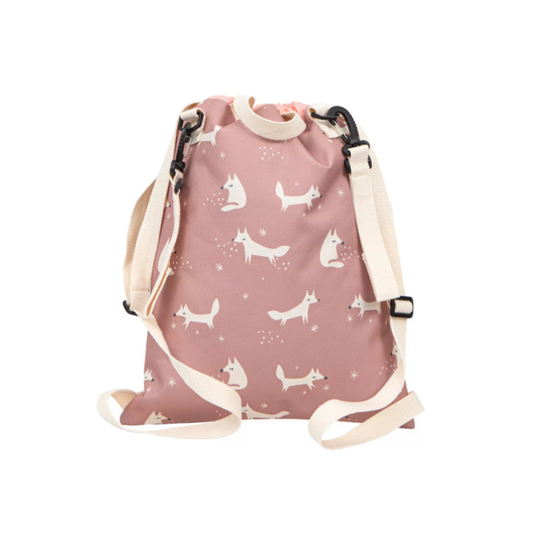 Bolsa/Mochila Merienda - Fox Rosa | Bimbidreams