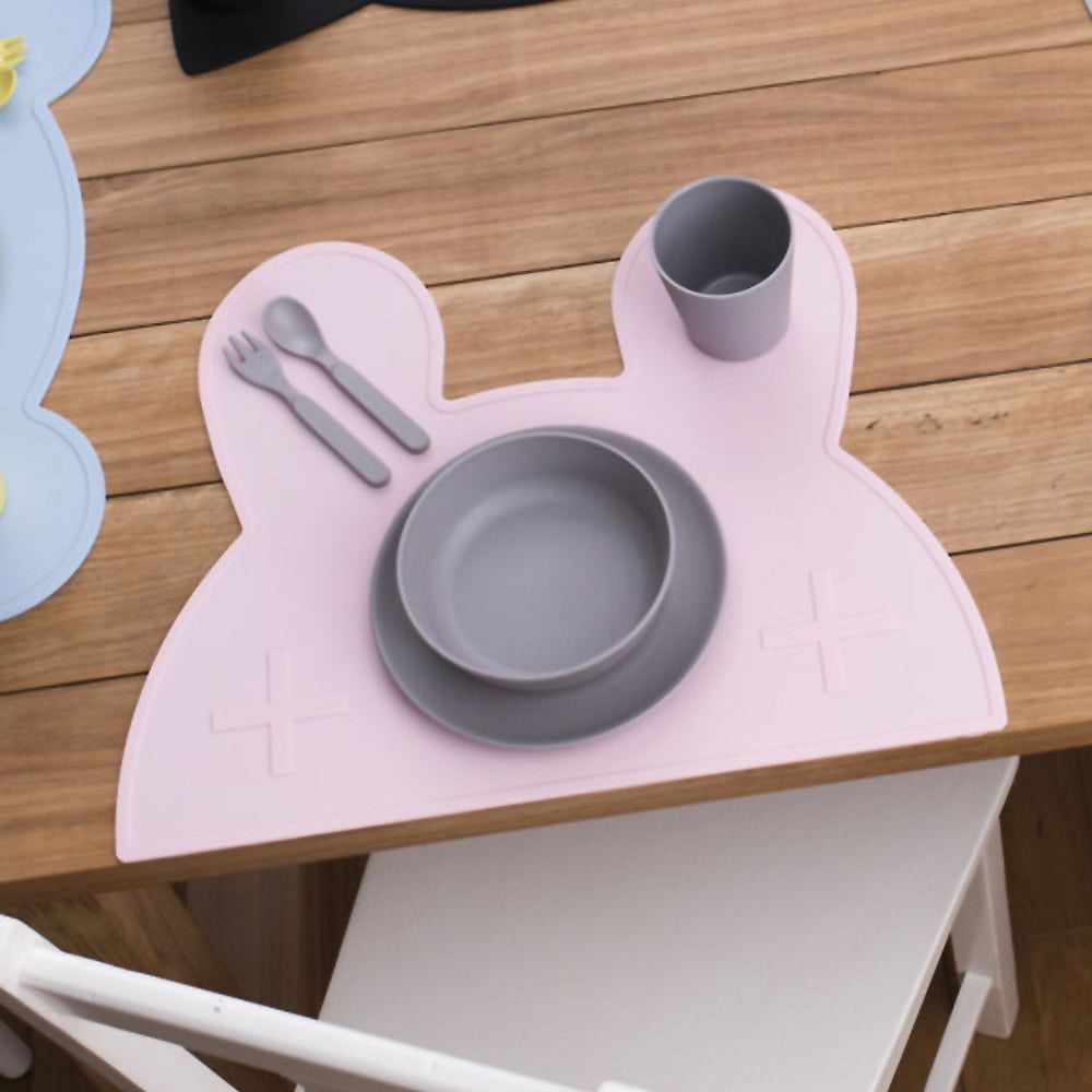 Individual Conejo - Rosa Pastel | We Might Be Tiny