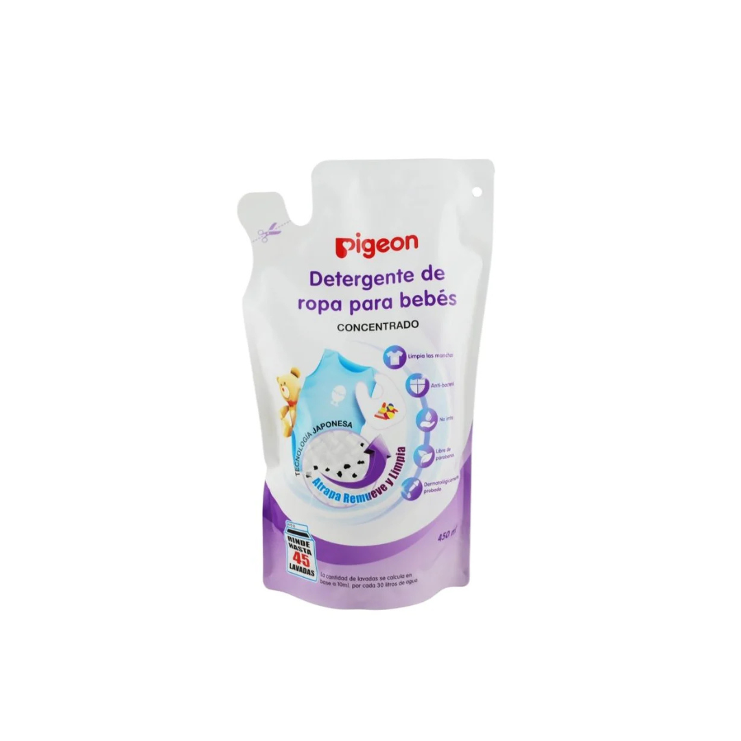 Recarga Detergente de Ropa para Bebés - 450 ml | Pigeon