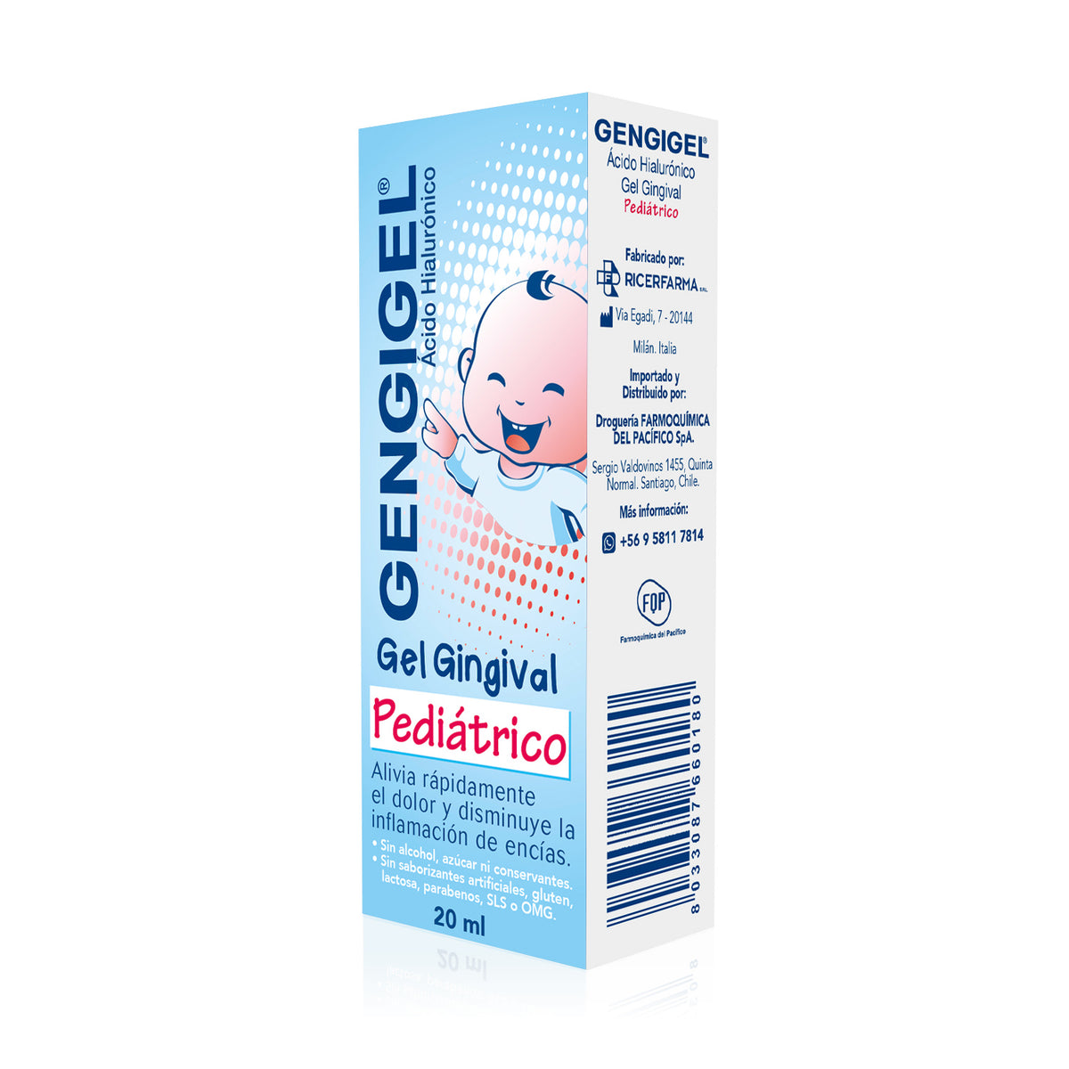 Gel Oral Pediátrico para Encías - 20 ml | Gengigel
