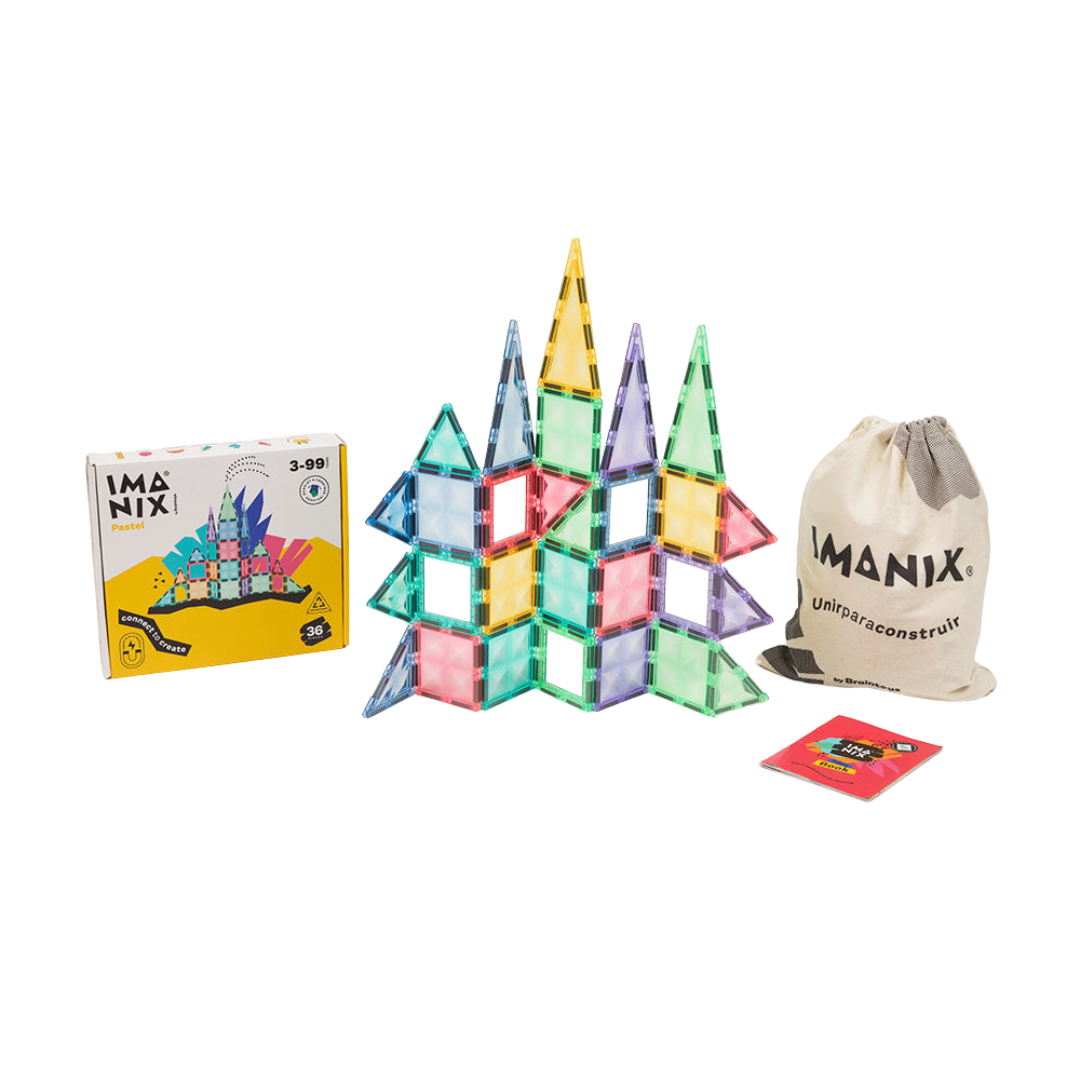 Imanix Pastel - 36 Piezas | Imanix