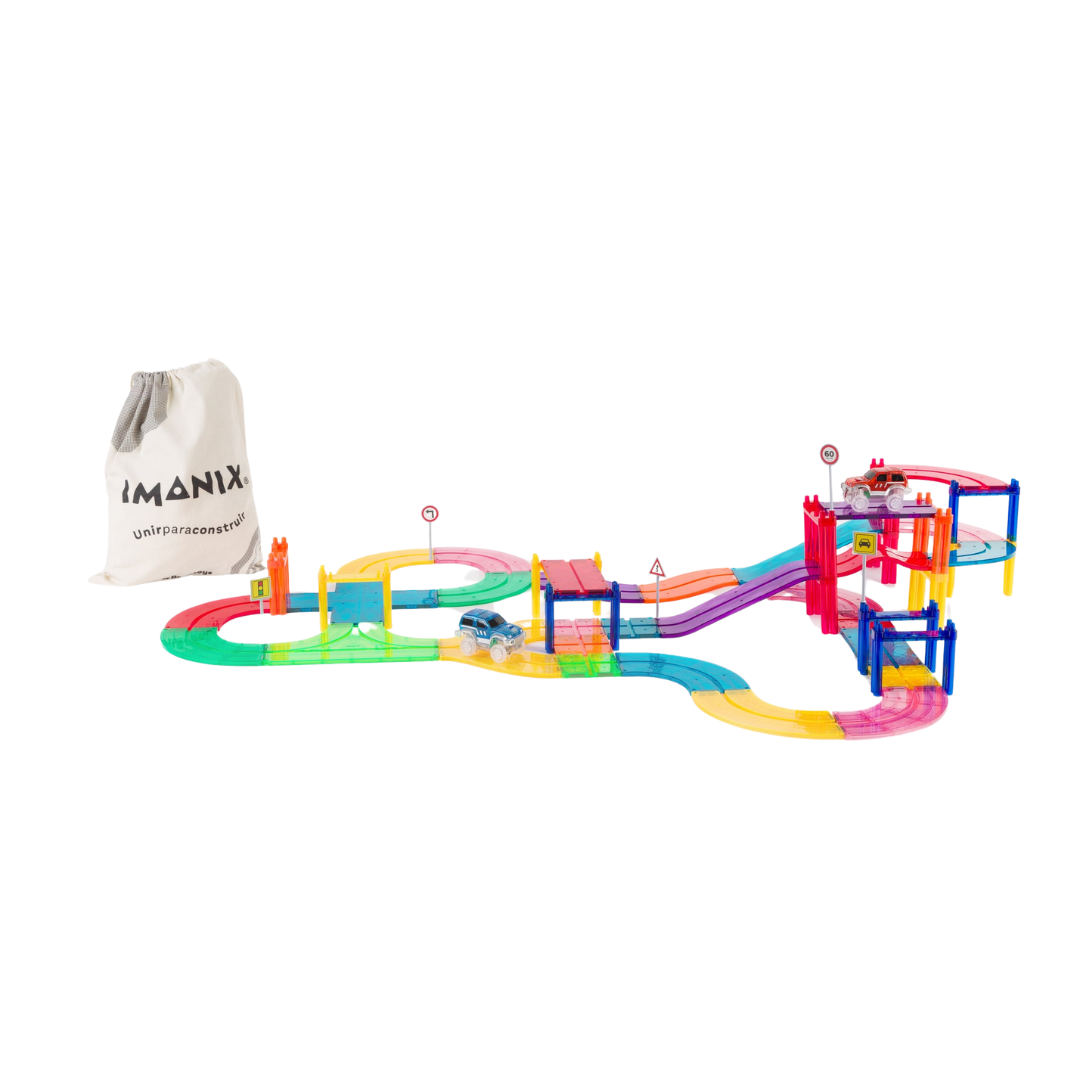 Imanix Pista de Carrera - 50 Piezas | Imanix