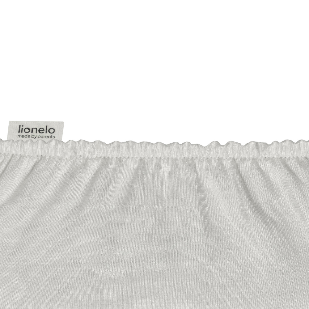 Pack de 2 Sábanas Bajeras Bamboo 118x60 cm - Off White/Beige | Lionelo