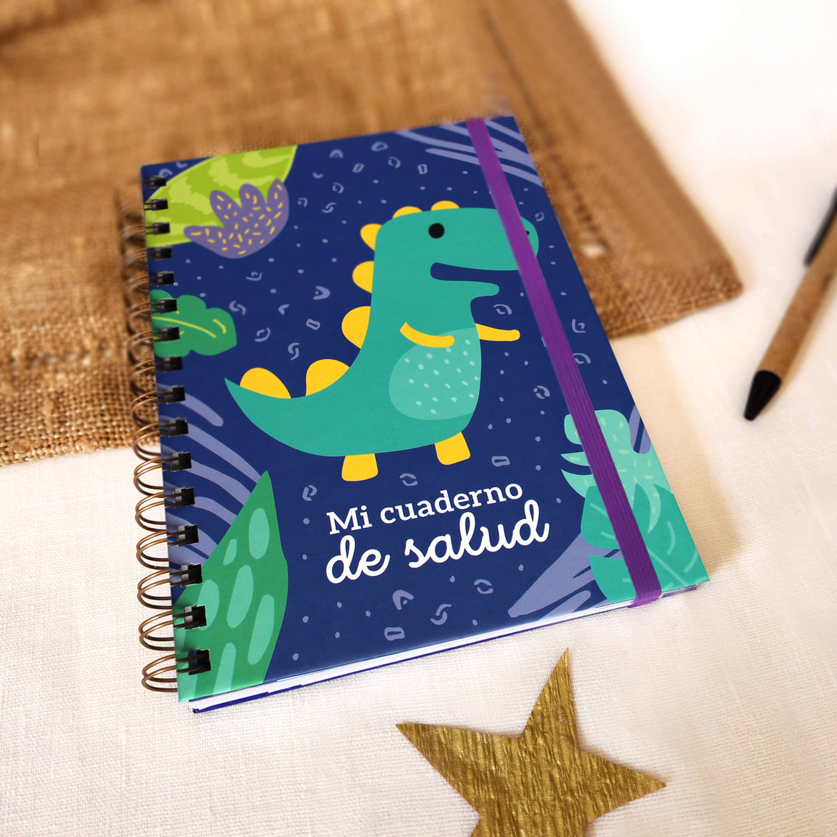 Cuaderno de Salud - Dinosaurios - 2da Edición | Mundo de Papel