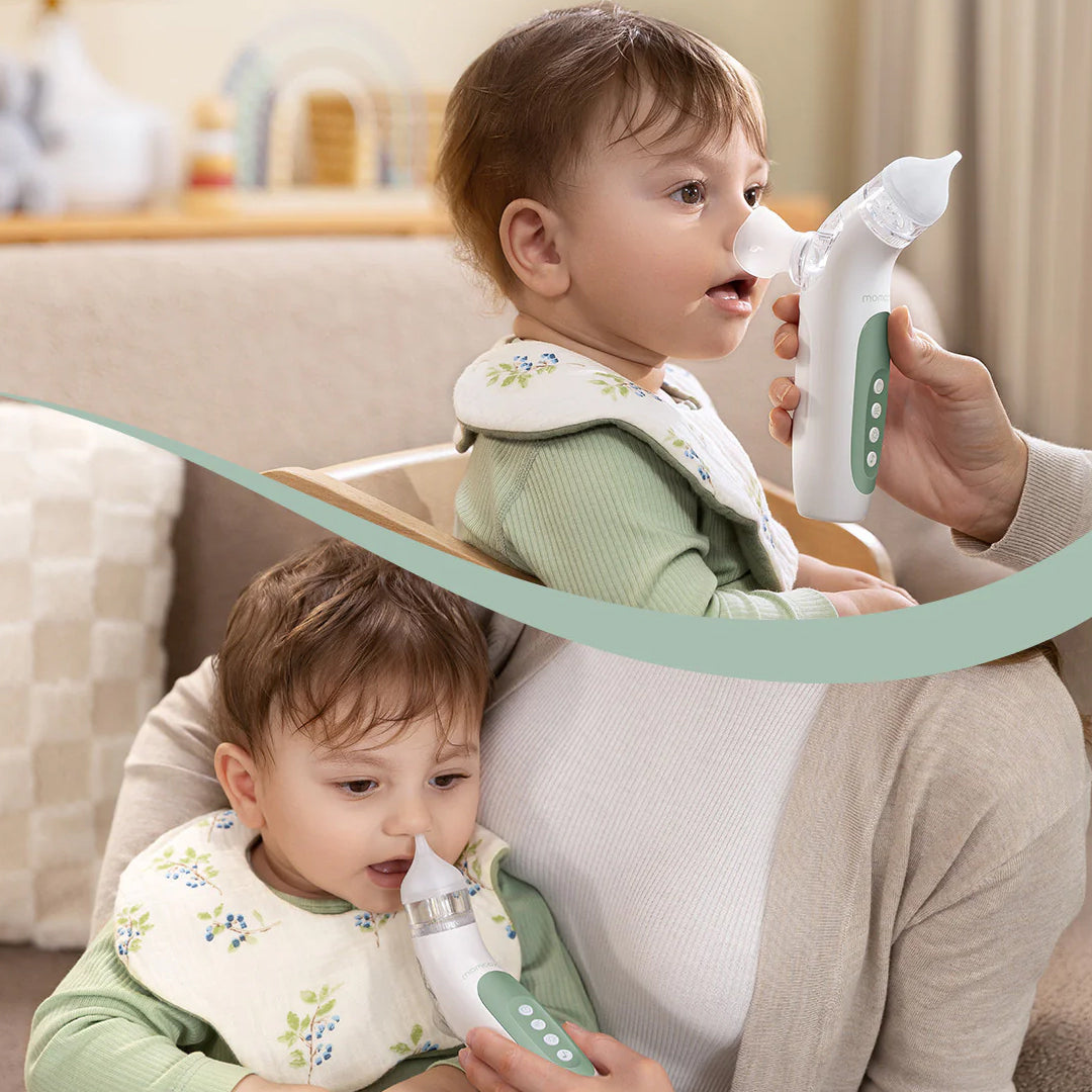 Aspirador Nasal 2 en 1 con Pulverizador y Succión | MomCozy