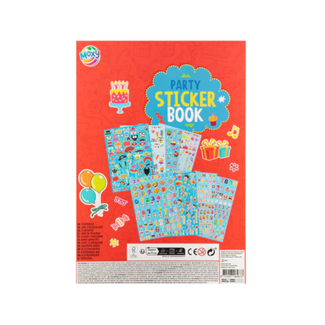 Libro de Stickers - Fiesta | Moxy