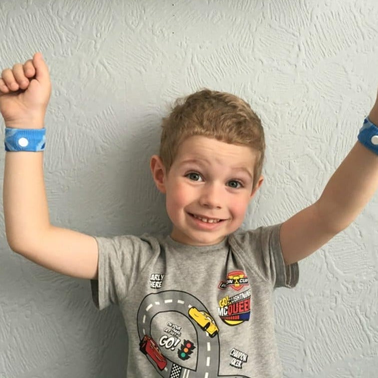 Anti-Dizziness Bracelet for Kids - Light Blue