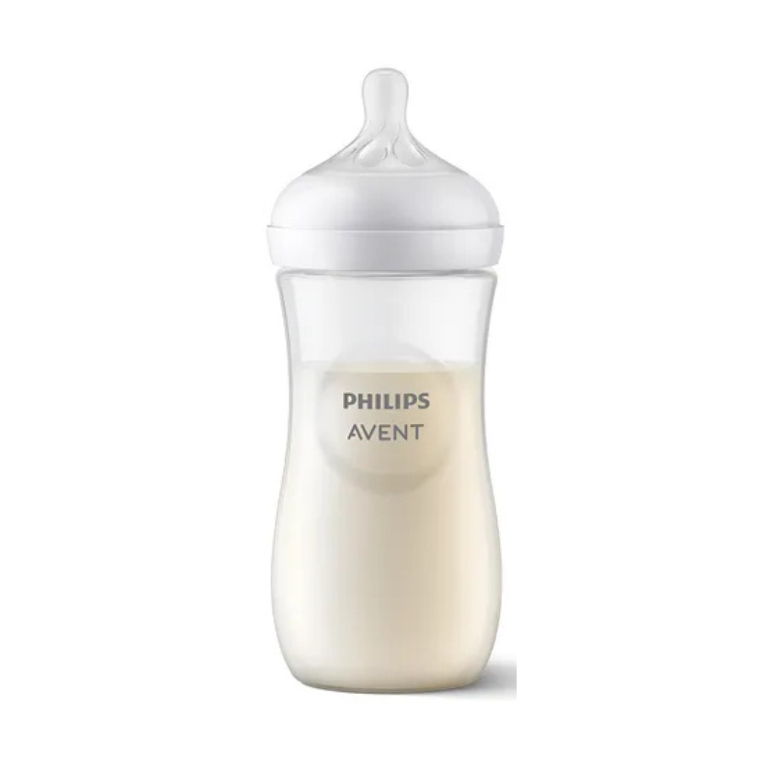 Set Triple Mamaderas Natural Response - Traslúcido | Philips Avent