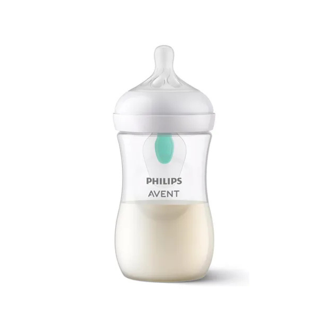 Set Mamaderas Natural Response con sistema AirFree, Cepillo y Chupete 0-2 meses | Philips Avent