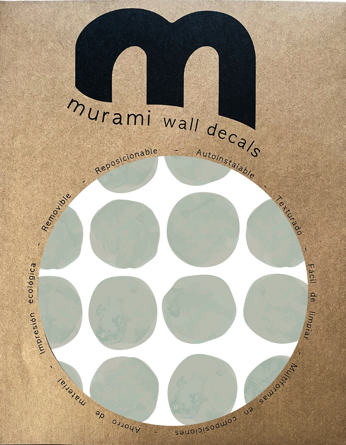 Stickers Decorativos Para Muros - Lunares Verde Claro | Murami