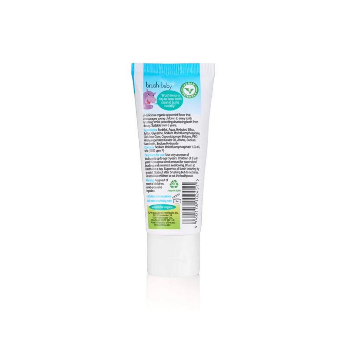 Pasta de Dientes para Niños (50 ml) | Brush Baby