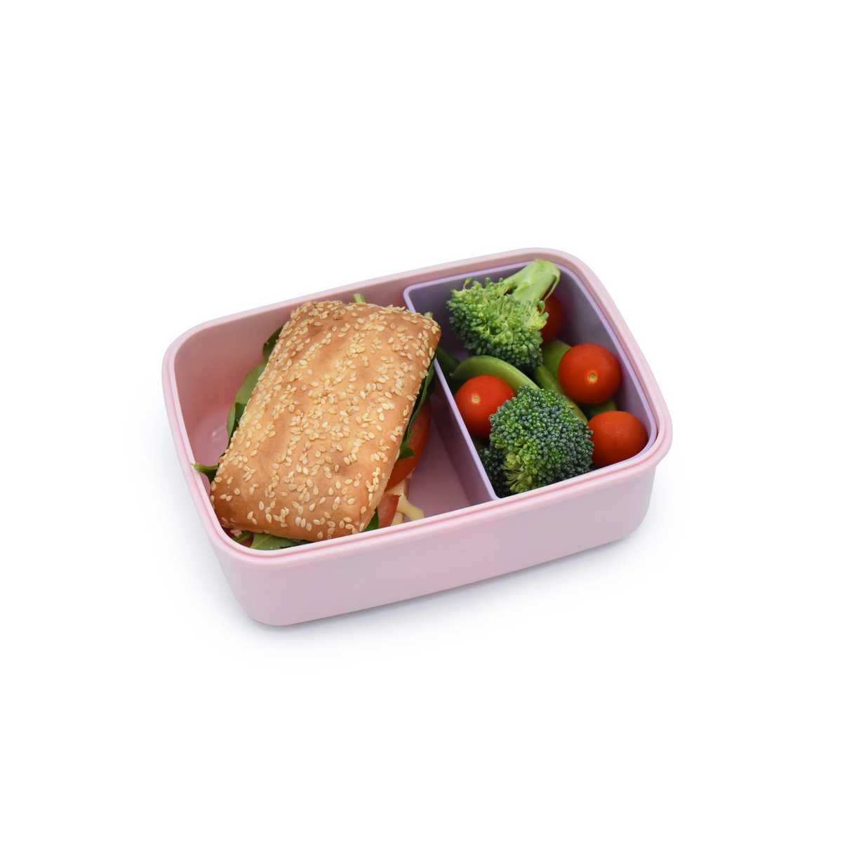 Lonchera Bento Box con Compartimentos Removibles 880 ml - Rosado, Gris y Lila | Melii