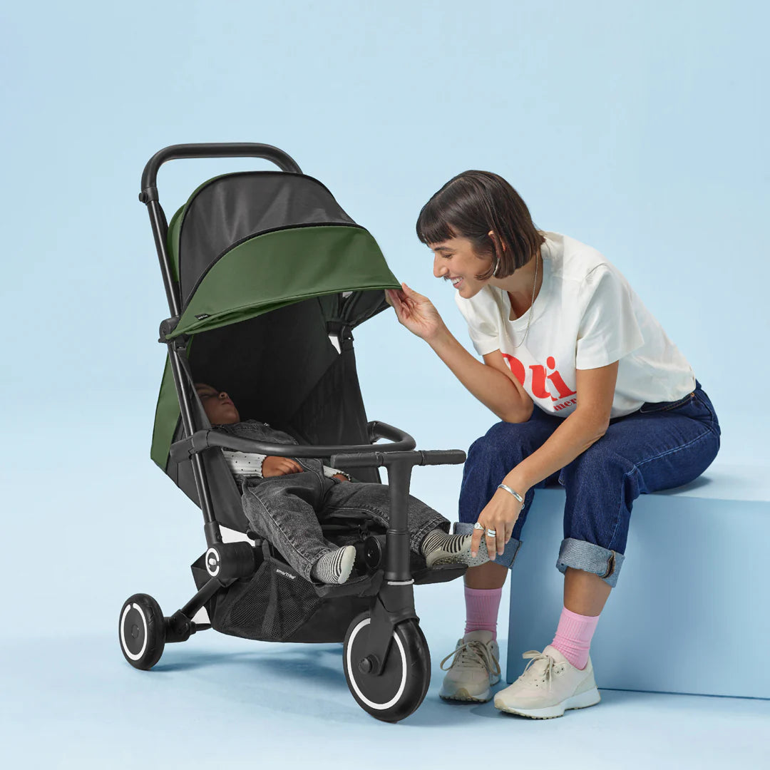 Coche Triciclo Traveler - Forest Green | Smartrike