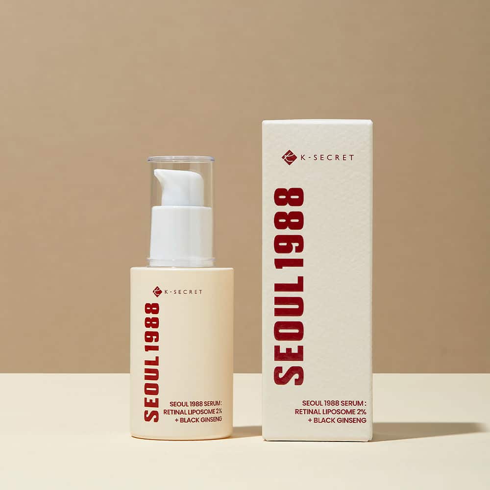K SECRET SEOUL 1988  Serum Retinal Liposome 2% + Black Ginseng 30ml