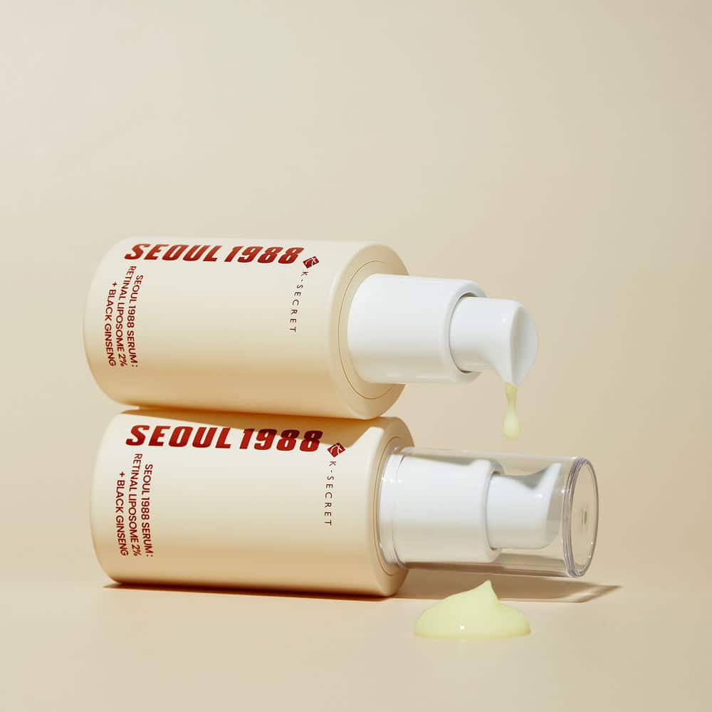 K SECRET SEOUL 1988  Serum Retinal Liposome 2% + Black Ginseng 30ml
