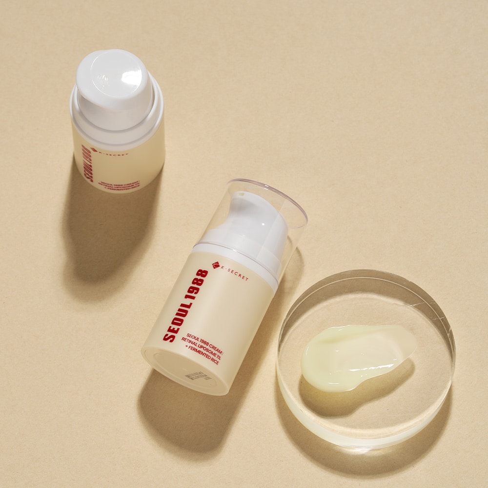 K SECRET SEOUL 1988  Cream Retinal Liposome 1% + Fermented Rice 50ml