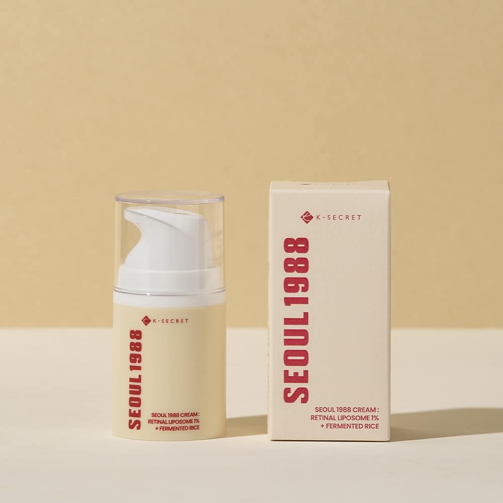 K SECRET SEOUL 1988  Cream Retinal Liposome 1% + Fermented Rice 50ml