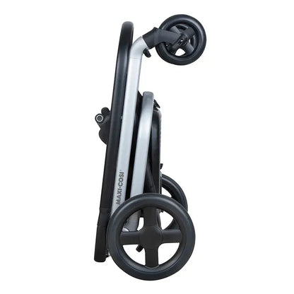 Travel System Coche de Paseo Lila + Silla Nido Mico Max - Black | Maxi Cosi