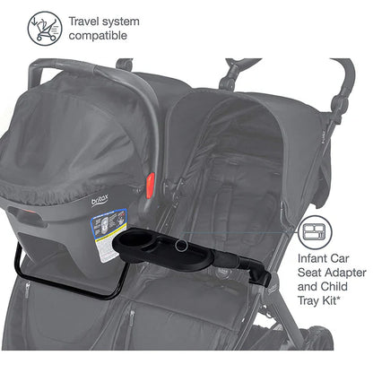 Adaptadores + Bandeja Para B-Lively Dúo | Britax