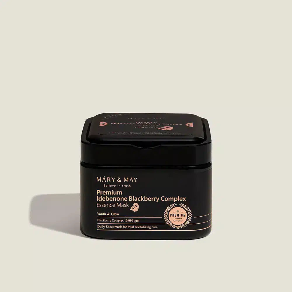 Mary&May Premium Idebenone Blackberry Complex Essence Mask 20EA