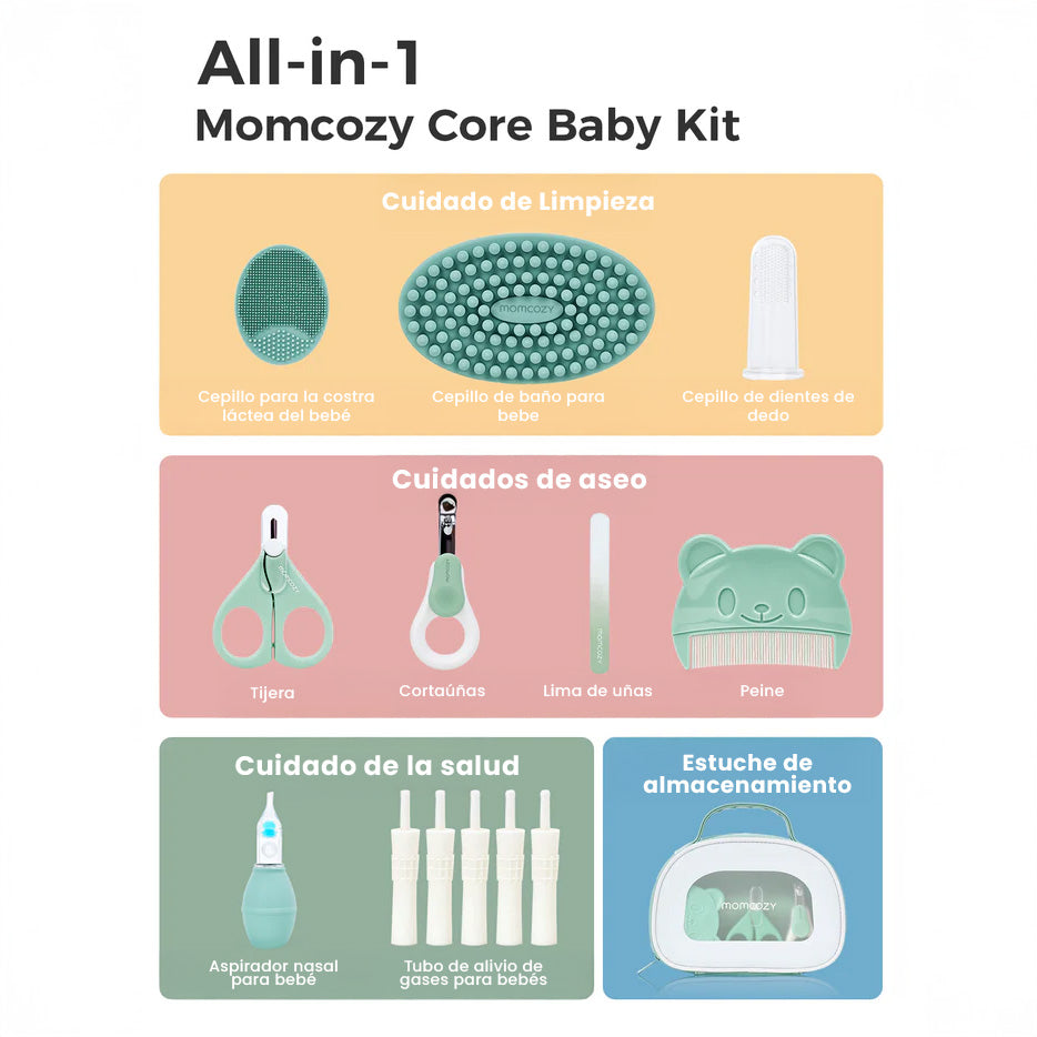Kit para Bebés All in 1 Core | MomCozy