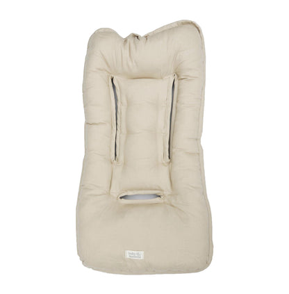 Cojín para Coche - Lino - Beige | Baby Mattress
