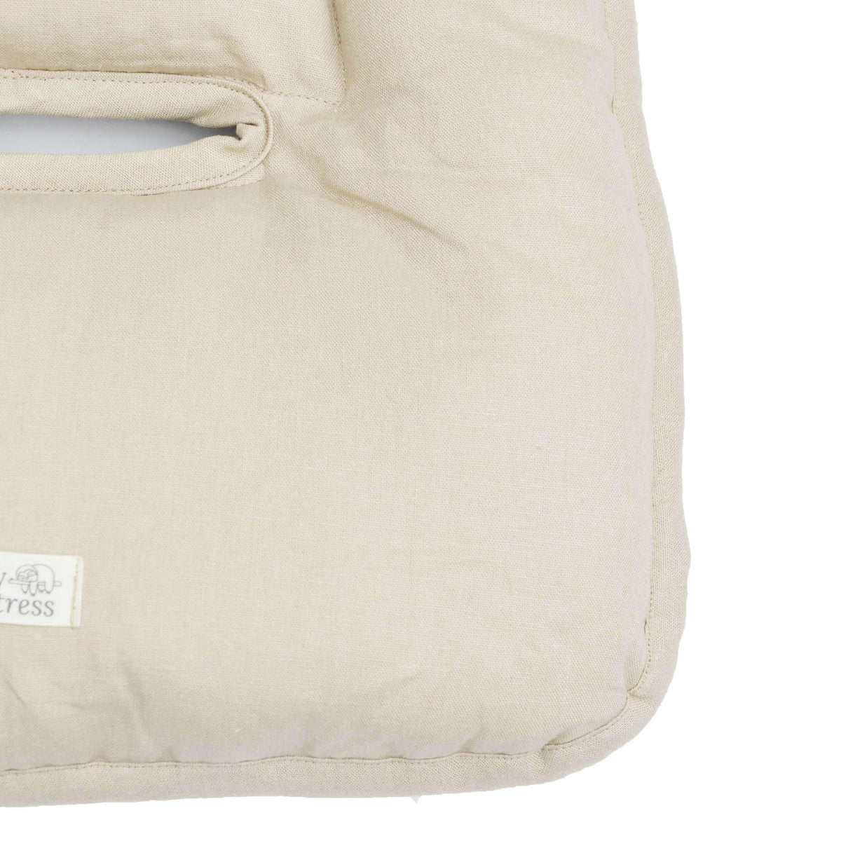 Cojín para Coche - Lino - Beige | Baby Mattress