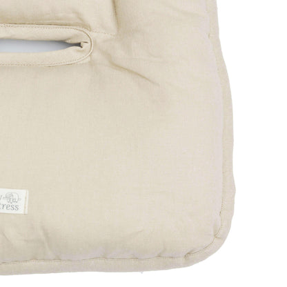 Cojín para Coche - Lino - Beige | Baby Mattress