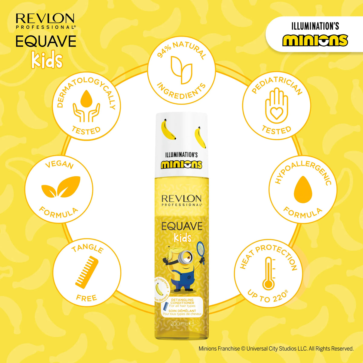 REVLON PROFESSIONAL Equave Kids Minions Detangling Conditioner 200ml
