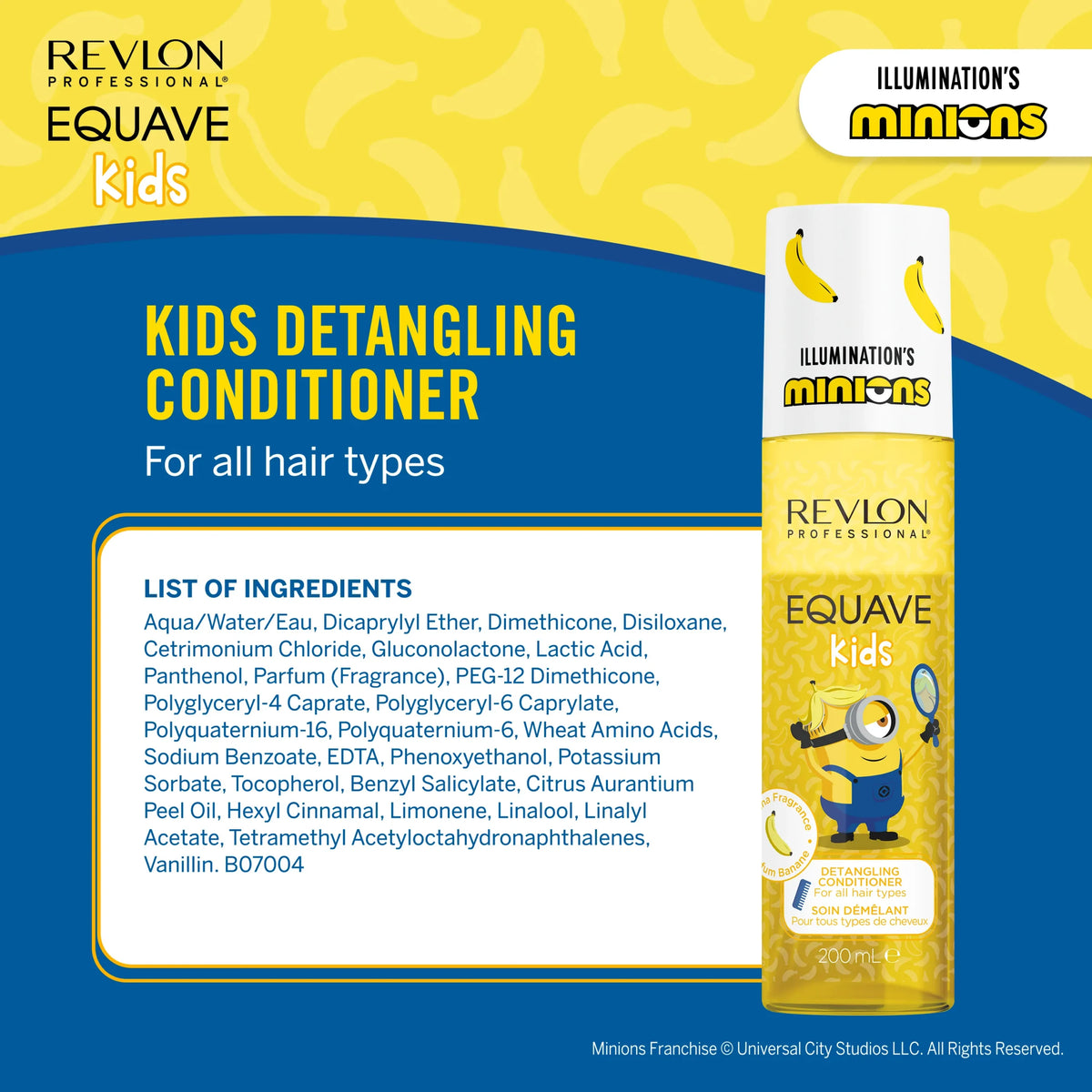 REVLON PROFESSIONAL Equave Kids Minions Detangling Conditioner 200ml