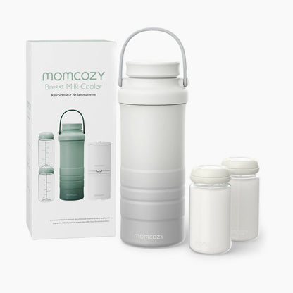 Enfriador Portátil para Transportar Leche Materna - Blanco | MomCozy