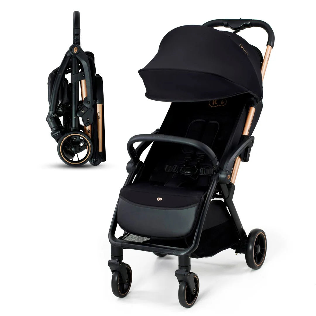 Coche de Paseo Apino - Raven Black | Kinderkraft