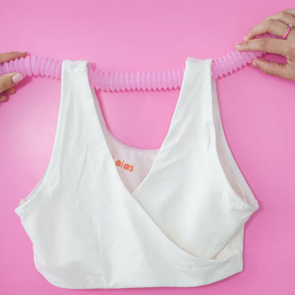 Sostén de Lactancia No Absorbente - Blanco | Mis Lolas