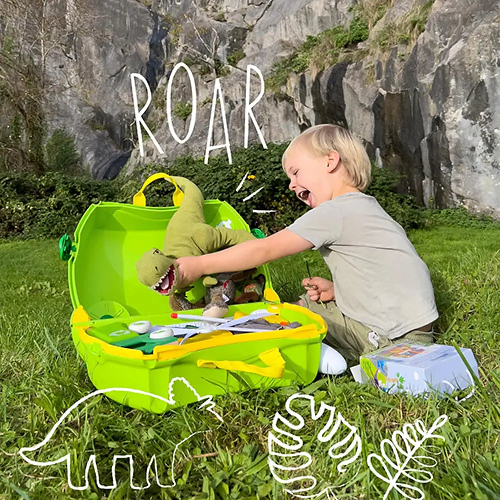 Maleta con Ruedas - Dinosaurio | Trunki