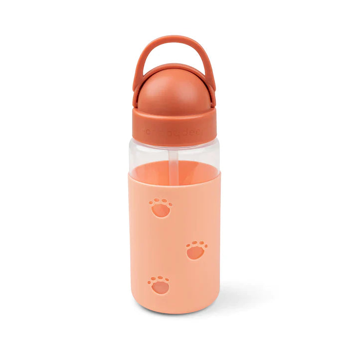 Botella Elphee con Agarre Silicona 350ml - Damasco | Done by deer
